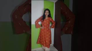 Rust orange co-ord set..Link is in the community post #shorts #fashion #kurtiset