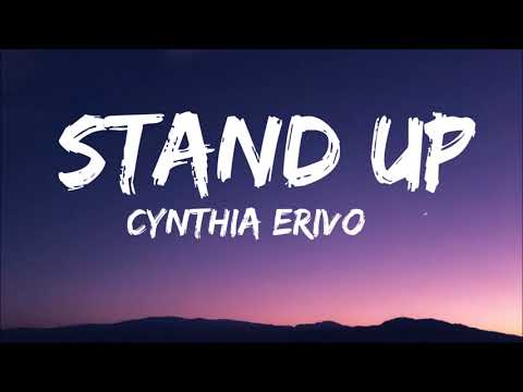 Cynthia Erivo - Stand Up (Lyrics) (Tiktok Song) "I've been walking with my face turned to the sun"