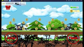 Mobile App Games | Super Girl Run Mobile App Game Playing Demo ~ Level 1 screenshot 3