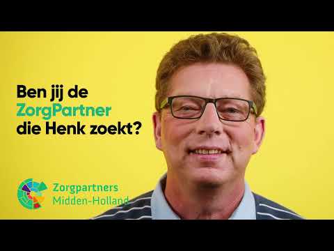 Gezocht: Een ZorgPartner voor Henk