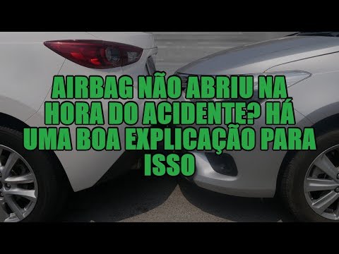 Vídeo: Por que meus airbags não dispararam em um acidente?