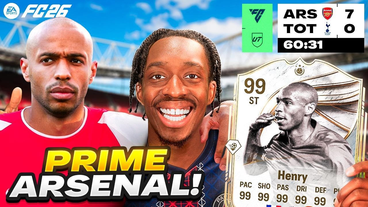 «Арсенал» с рейтингом 99 в режиме Ultimate Team!