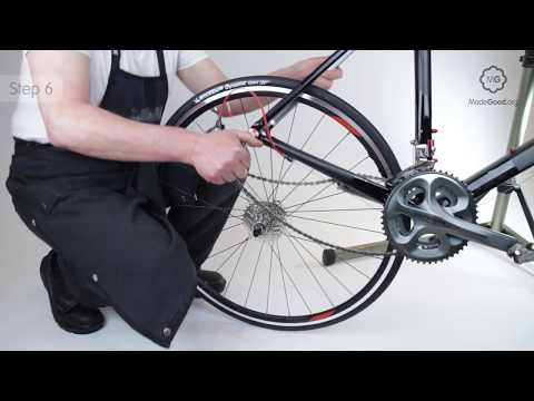 fix-a-puncture---remove-a-bike’s-rear-wheel-with-quick-release-skewer