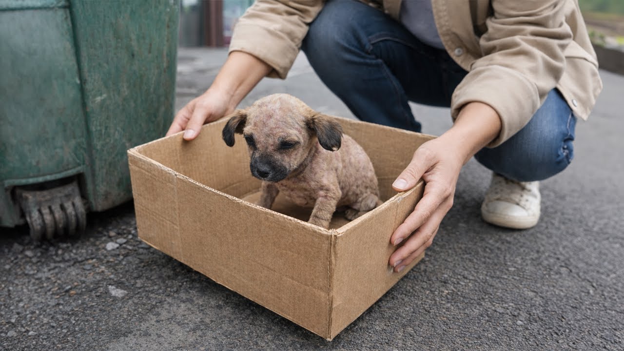 I Found a Weak, Abandoned Puppy in the Trash, The Vet Said Her Chances Were Very Small