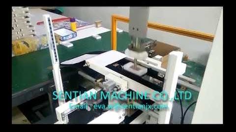 Semi-automatic rigid box production line - WY500B