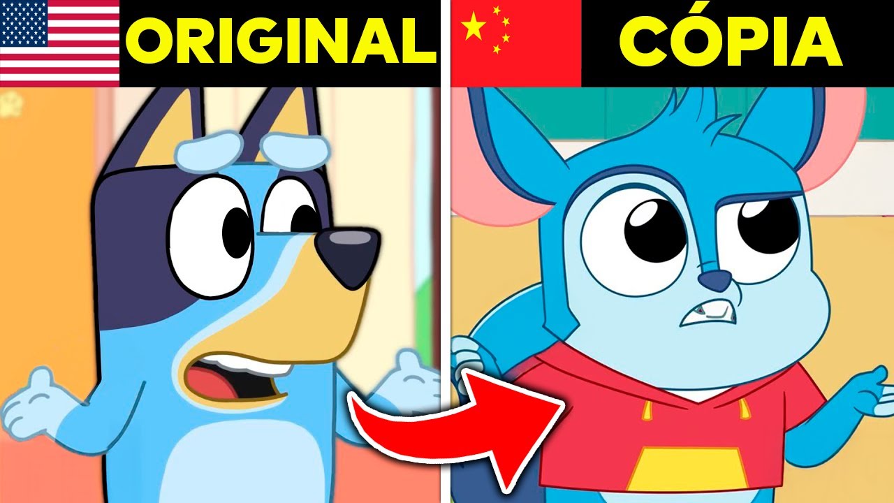 9 CÓPIAS BIZARRAS Que Você Não Conhecia de ANIMAÇÕES FAMOSAS!