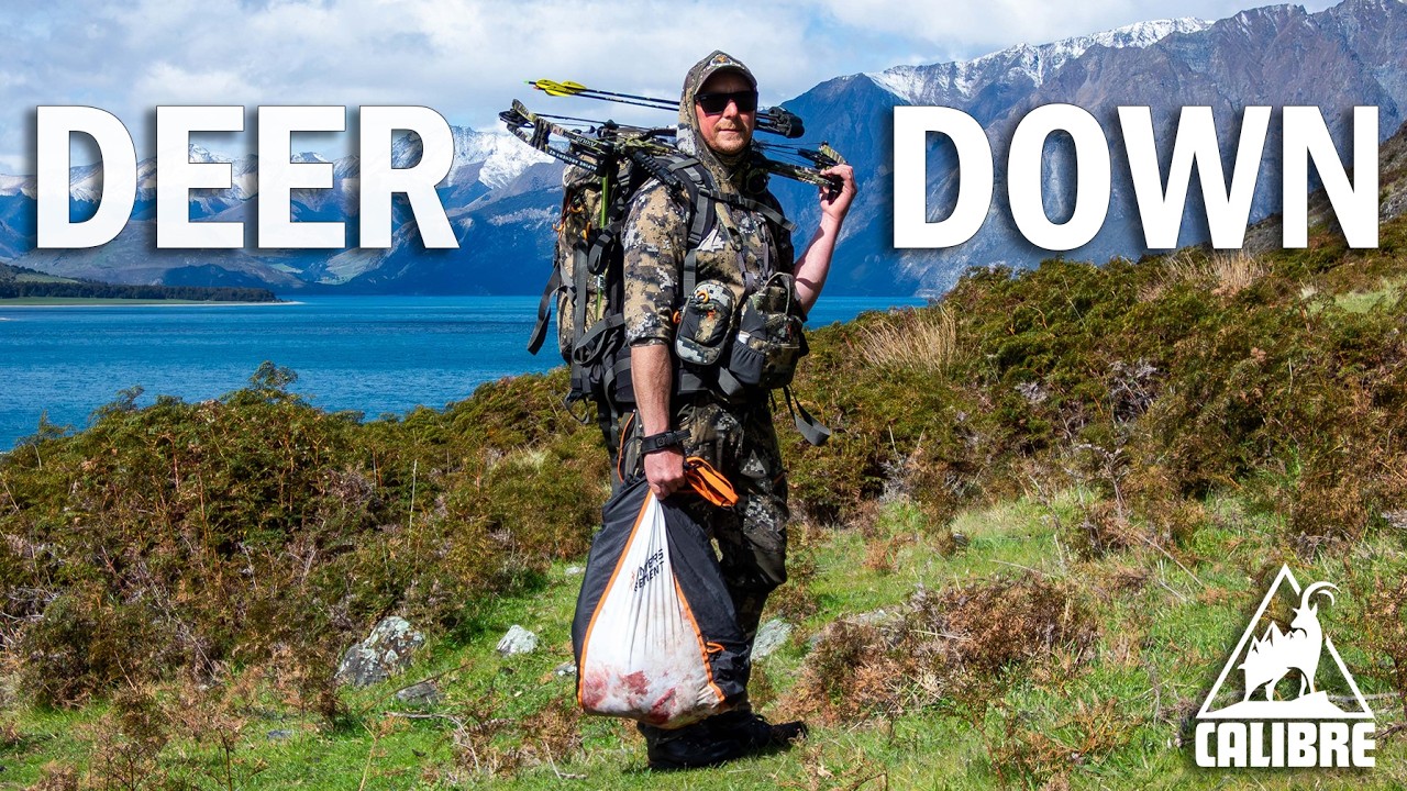 УСПЕХ с луком! | Охота на благородного оленя и коз в Новой Зеландии