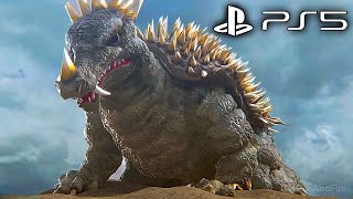 GODZILLA PS5 All Monster Intros Scenes 4K ULTRA HD screenshot 4