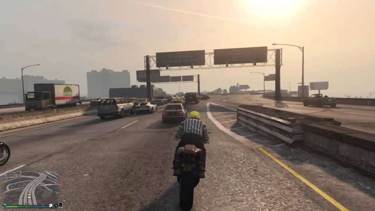 Grand Theft Auto V - Car acrobatics