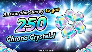 (Dragon Ball Legends) GET FREE AND EASY CC IN 5 MINUTES BY COMPLETING THE ANNIVERSARY SURVEY!