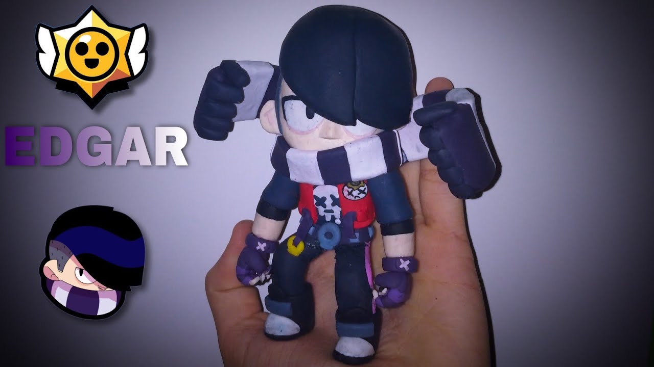 Brawl Stars clay Art - EDGAR New BRAWLER 