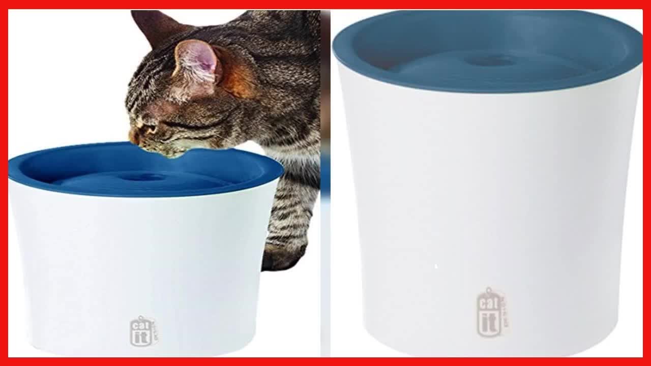 Catit Design Senses Fountain with Water Softening Cartridge, 3L