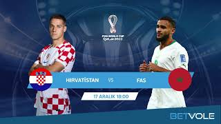 Günün Maçı Hırvatistan Vs Fas