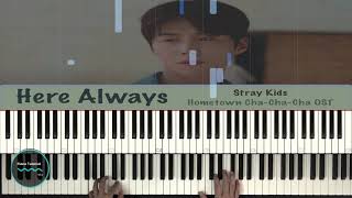 Here Always Hometown Cha Cha Cha Ost Stray Kids Piano Tutorial Ost