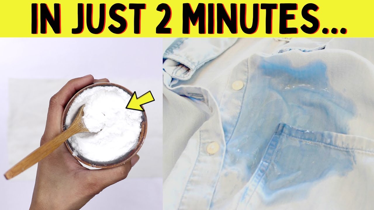 Remove Hand Sanitizer Stain from Cotton Clothes Easily At Home - YouTube