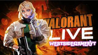 VALORANT LIVE RANK PUSH #valorant #valorantlive #westsidegamer #live #gaming