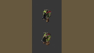 Warcraft | Orc grunt | fanart #animation #blender3d #gaming #worldofwarcraft #conceptart #warcraft