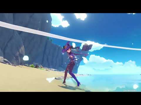 原神所持キャラお気に入り通常攻撃集　スロー堪能ver