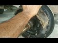 how to assembly rear brake | cara merakit rem kampas belakang mobil truk