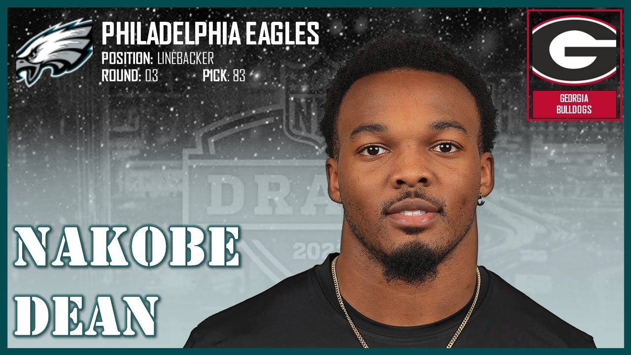 2022 NFL DRAFT Nakobe Dean Philadelphia Eagles YouTube