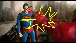 Red Hulk vs Superman and Batman Stop Motion #dc #dcmultiverse #marvel #stopmotion