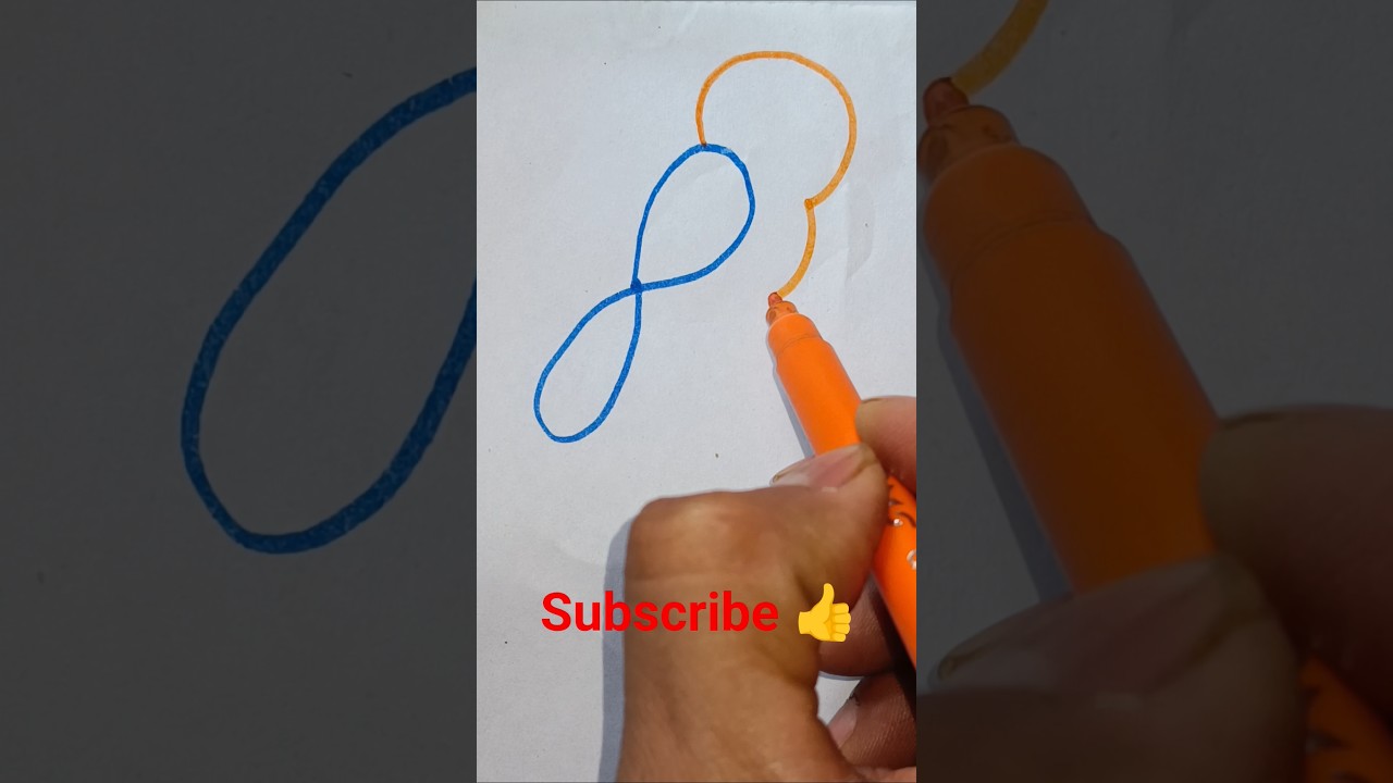 83=Easy Bird Drawing with number 83 