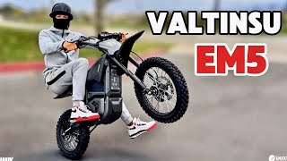 This Electric Dirt Bike Is Insane ⚡ Valtinsu Em5 Full Review