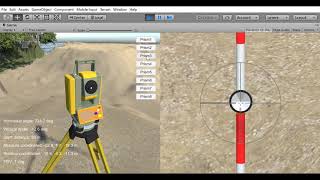 Total Station on Unity