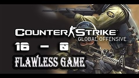 CSGO| 16-0 Competetive Match Against Expert Bots!