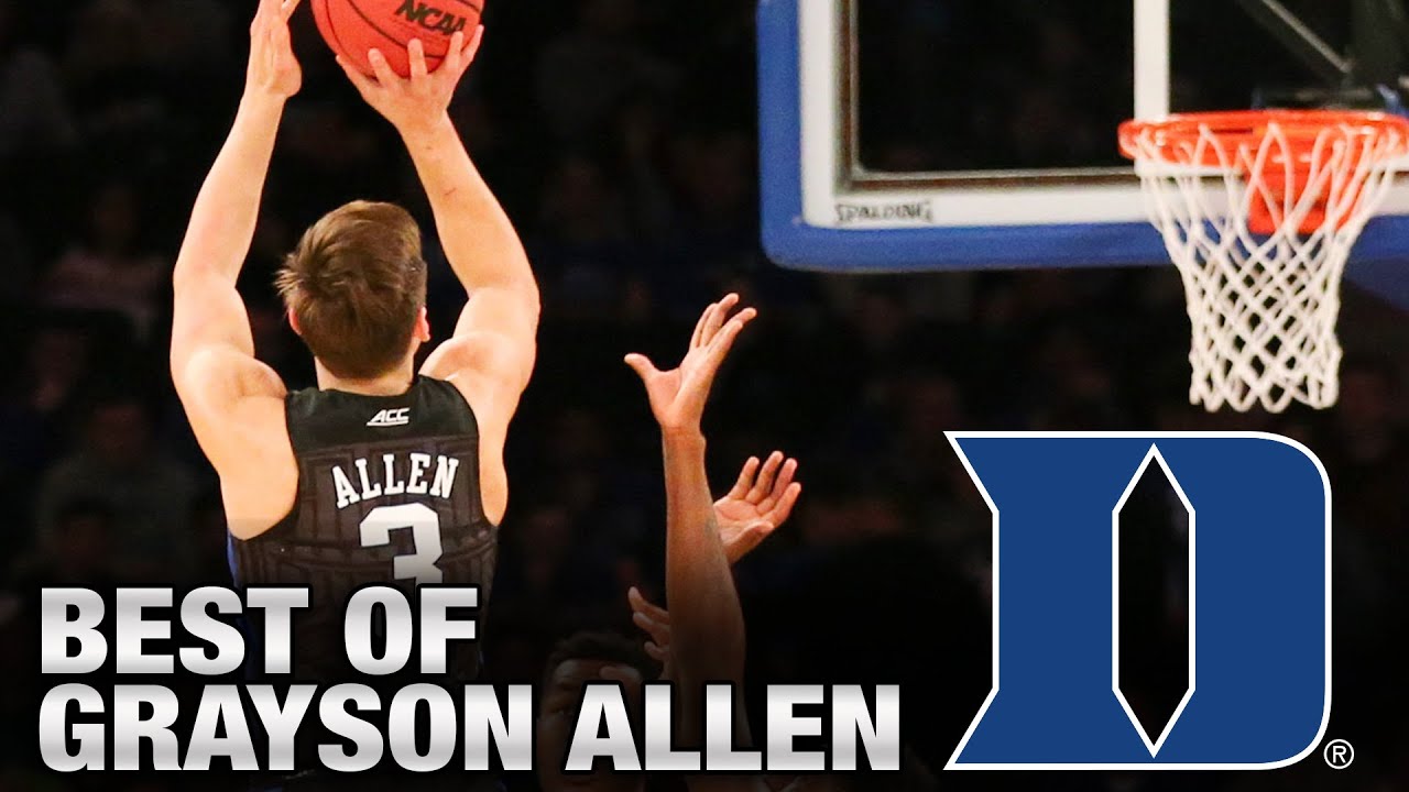 Duke's Grayson Allen's Best Plays In Career Game vs. Georgetown