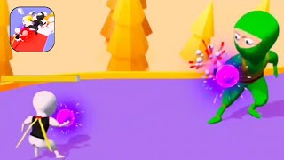 Ninja Fight Run Gameplay 🥷🥷 🌈💞All Levels Gameplay Android, ios screenshot 5