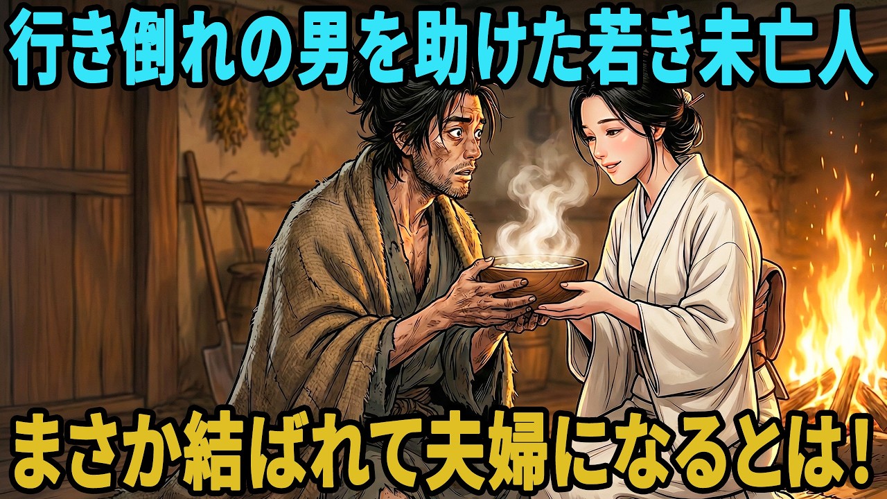 遭難した男を救った若き未亡人、思いがけず夫婦になるとは | 野談 | 伝説 | 昔話 | 説話 | 民話