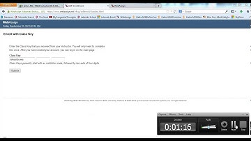 setting up webassign account