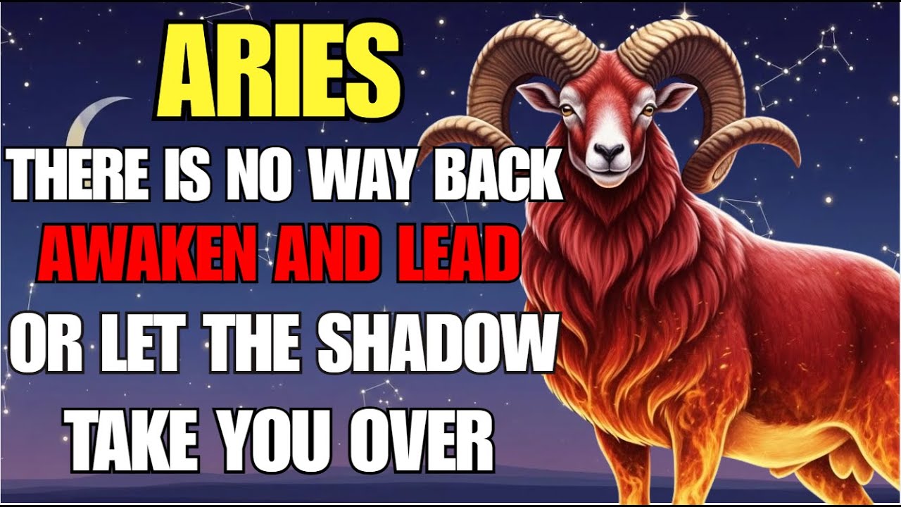 ARIES ♈️ NO WAY OUT! AWAKEN AND LEAD… OR LET THE SHADOW CONSUME YOU 🔥⚔️