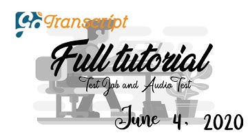 GoTranscript MCQ Test Answer  June 4, 2020 (1000% Correct Solution)