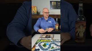 An amazing pairing. Scotch & Racing #whiskey #scotch #boardgame #tabletopgames #pairing #racing