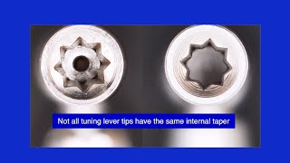 Comparison of Piano Tuning Lever Tips - Internal Taper - Wobble Test
