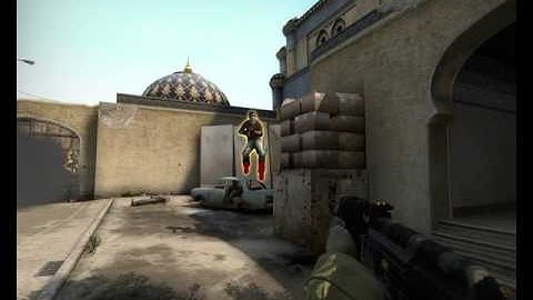 Dust II 1v3 B retake