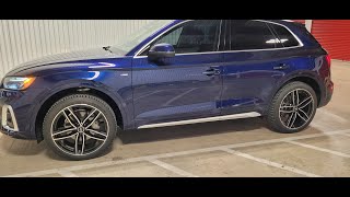 21 inch wheels on 2022 Audi Q5 Premium Plus.