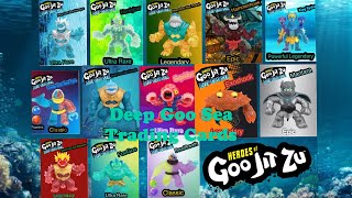 What If Goo Jit Zu Made Deep Goo Sea Trading Cards?
