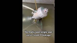 Normally open angle seat valve closed 0 leakage#Angle seat valve#Y-type control valve/ #pneumatic