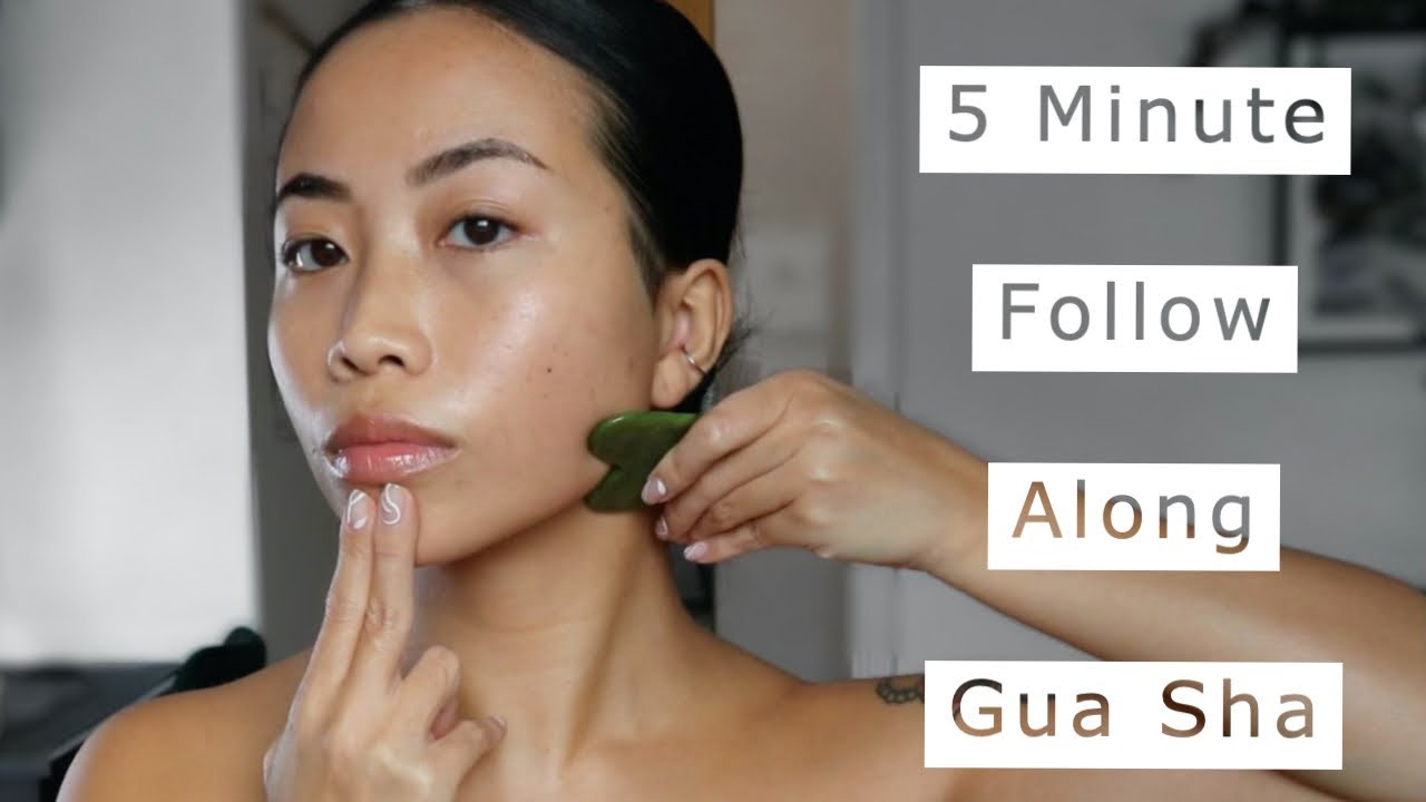 Daily 5 Minute Gua Sha Follow Along Tutorial