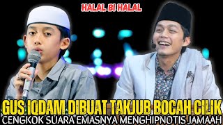 Gus Iqdam Terbaru  Gus Iqdam Dibuat Takjub Bocah Cilik Cengkok Suara Emasnya Menghipnotis Jamaah