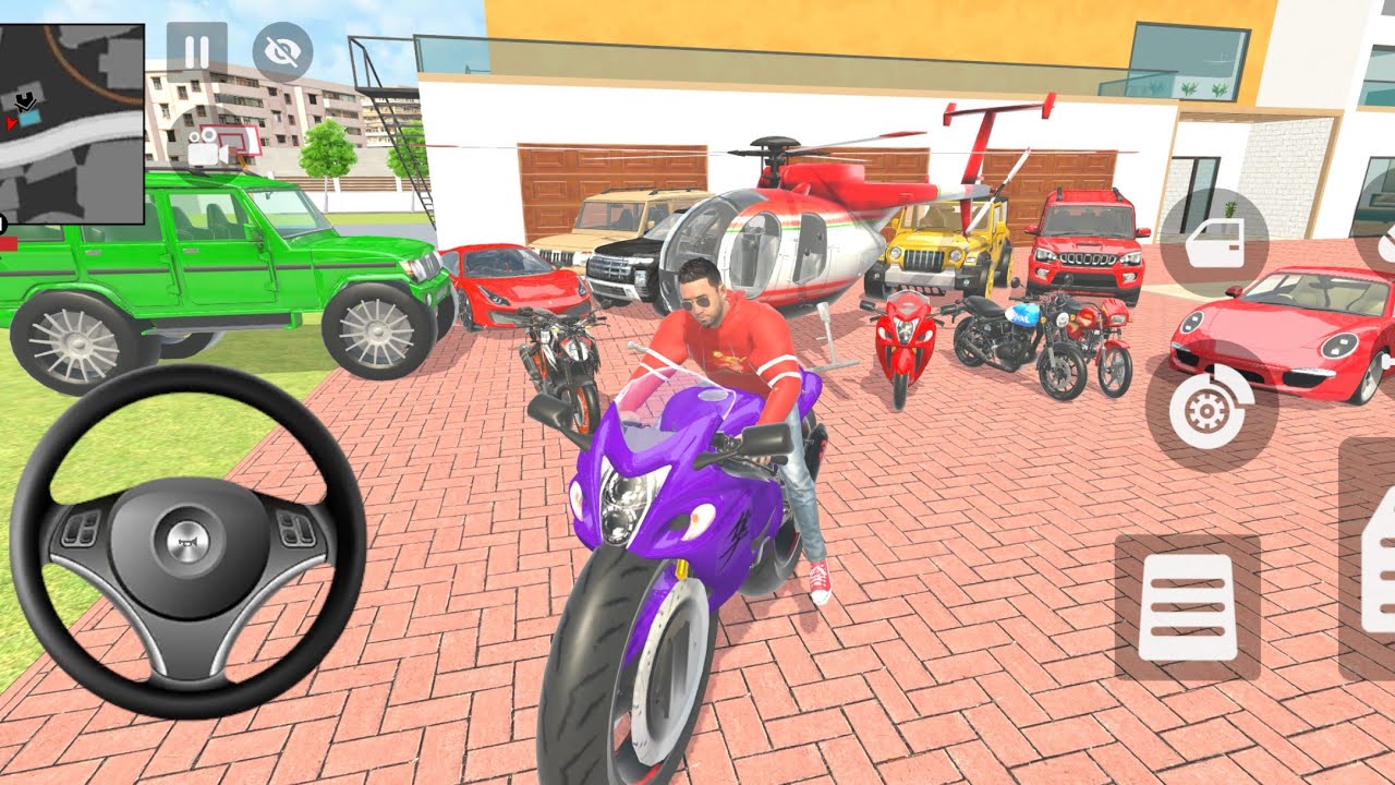 Franklin Purchase modify bike in Indian Theft Auto Simulator