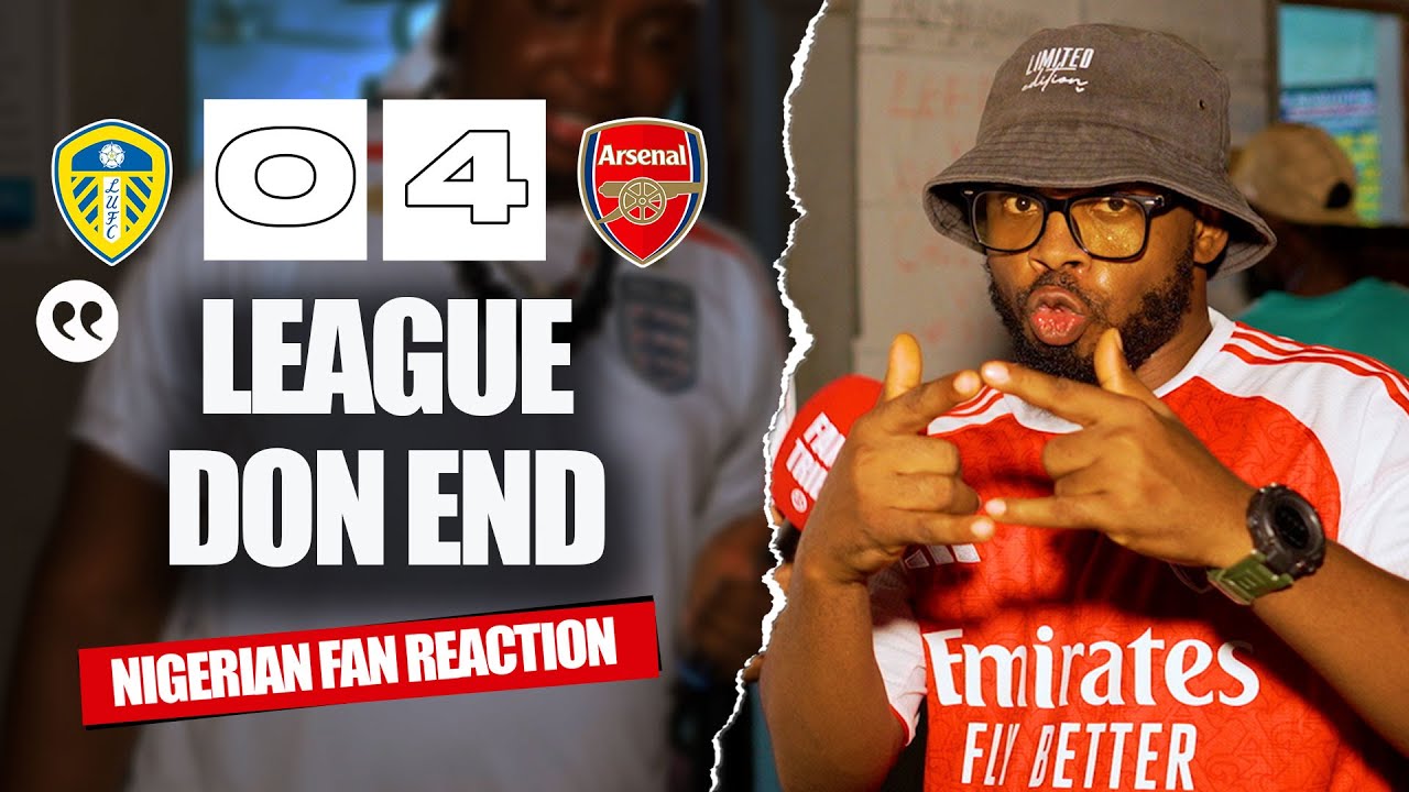 LEEDS UNITED 0-4 ARSENAL ( 