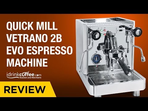 Play iDrinkCoffee.com Review - Quick Mill Vetrano 2B Evo Espresso Machine by iDrinkCoffeeCanada