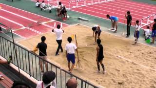 20150719 第2回堺市陸協記録会 共通男子 走幅跳 TMSRITK