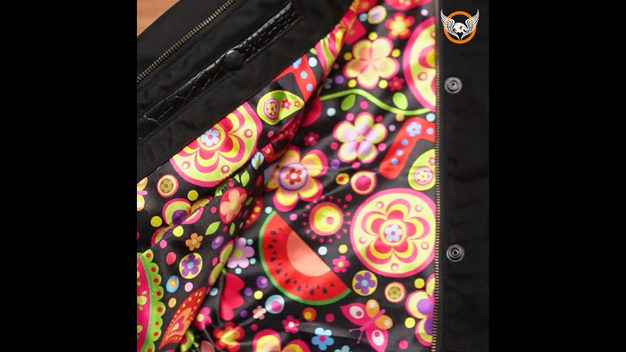 Head Turner Ladies Biker Vest by Leatherick 