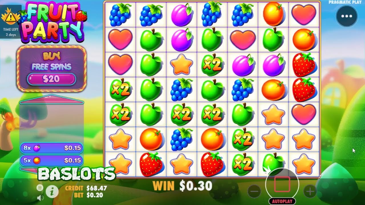 I LOVE FRUIT PARTY!!!! 2 MAX WINS AND AMAZING BONUS BUYS!!!