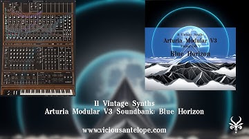 Free Presets for Arturia Modular V3 | Vicious Antelope - Blue Horizon